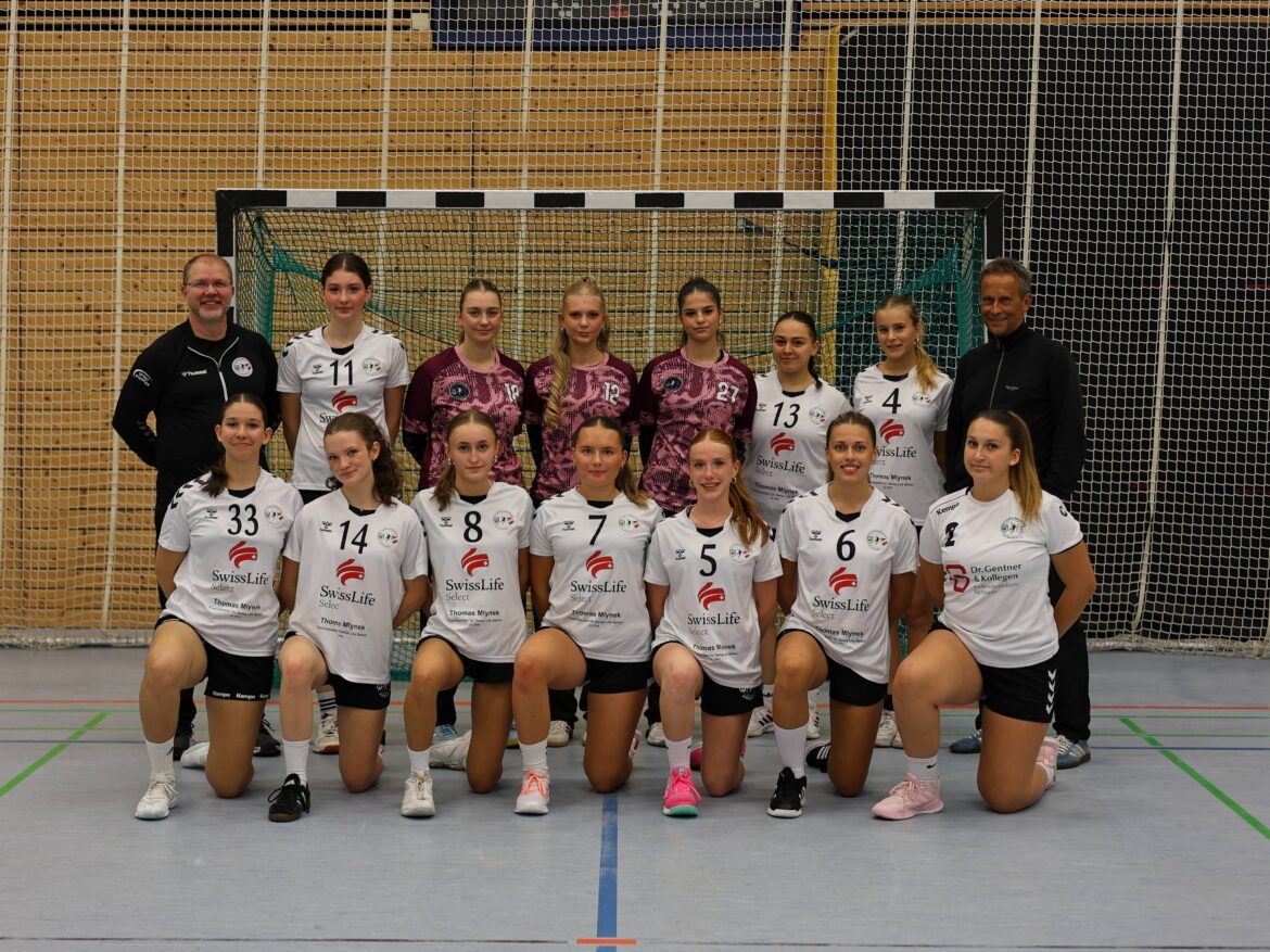 Weibliche A2 Mannschaft SG Ulm und Wiblingen 2026